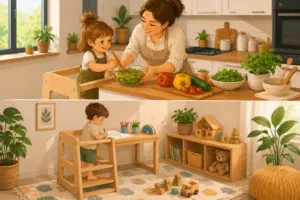פחות מסכים, יותר התנסות: איך יוצרים לילדים סביבה בריאה בבית?